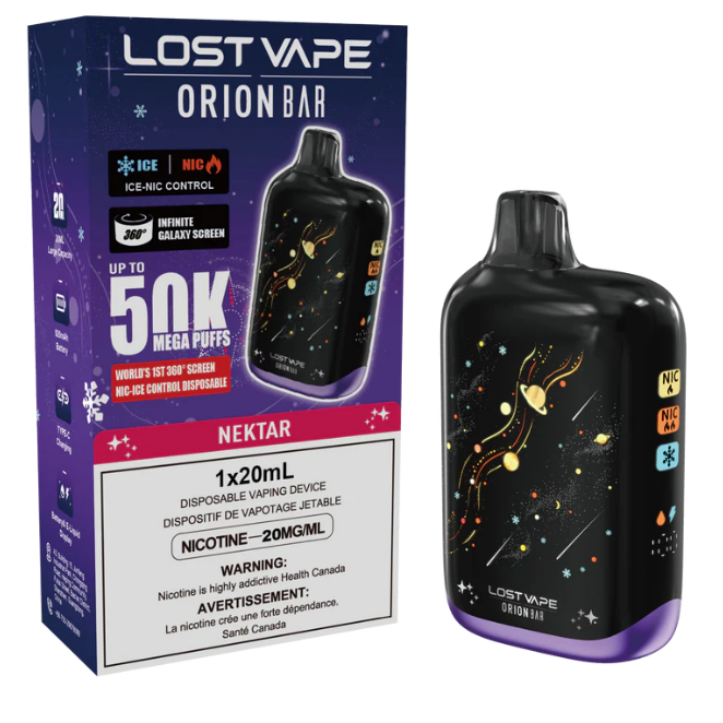 LOST VAPE ORIONBAR 50K DISPOSABLE