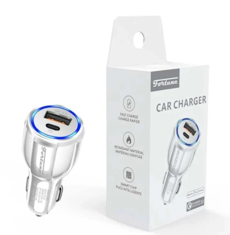 3.1A QUICK CHARGE USB CAR CHARGER