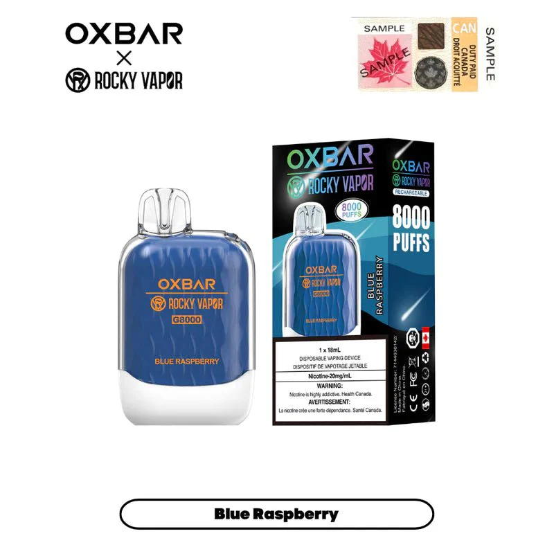 ROCKY VAPOR OXBAR X G-8000 (8000 puff) - Image 2