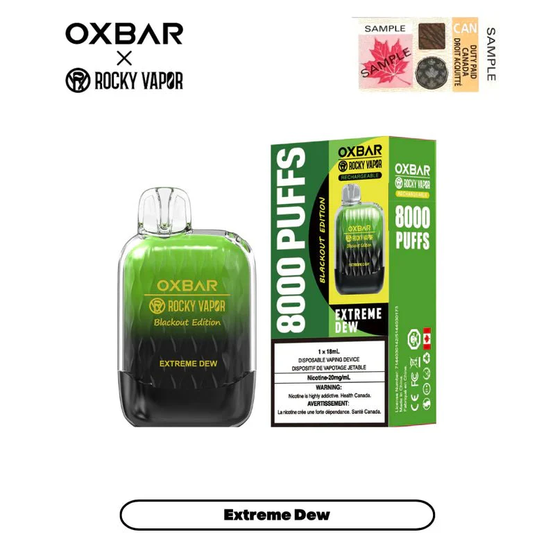 ROCKY VAPOR OXBAR X G-8000 (8000 puff) - Image 4